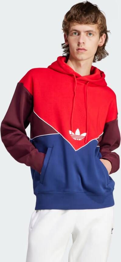 Adidas Originals Adicolor Next Hoodie Hoodies Kleding better scarlet dark blue maroon maat: XL beschikbare maaten:S M XL