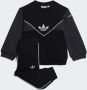 Adidas Originals joggingpak zwart lichtgrijs Katoen Ronde hals 68 - Thumbnail 1