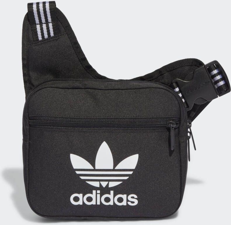 Adidas Originals Schoudertas met logo Black Unisex