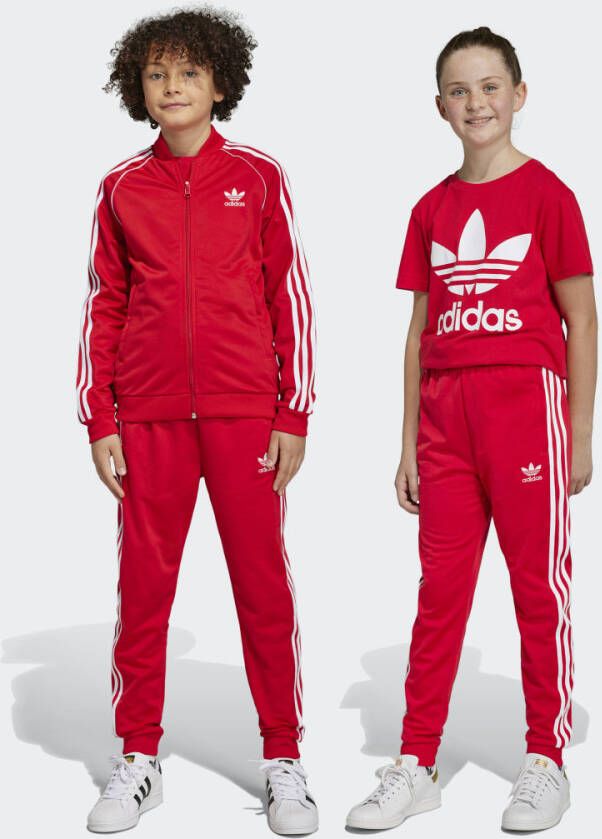 Adidas Originals SS Track Pants Junior Better Scarlet Better Scarlet