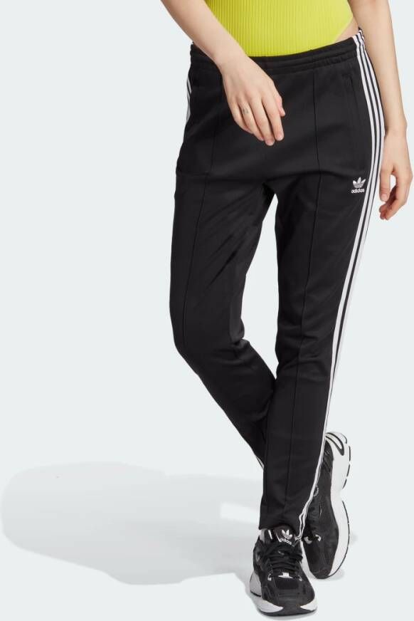Adidas Originals Zwarte sportieve broek voor dames Zwart Dames