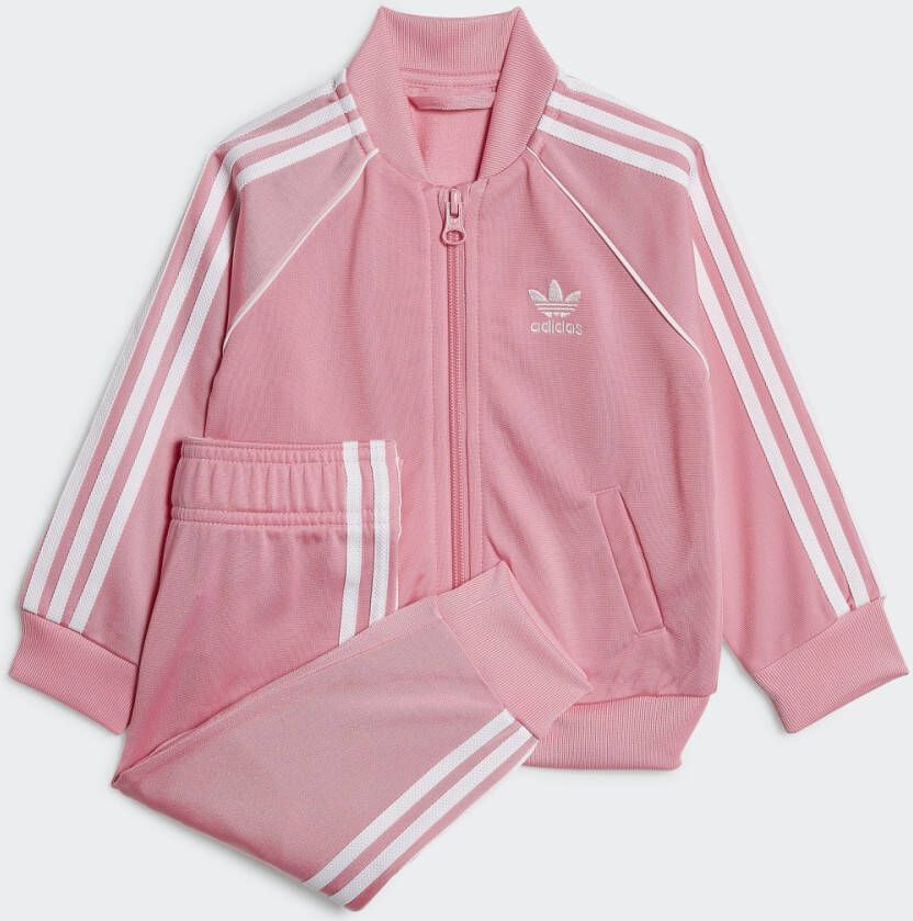 Adidas Originals ' SST Full Zip Tracksuit Infant Bliss Pink Bliss Pink