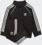 Adidas Originals Superstar baby joggingpak zwart wit Gerecycled polyester Ronde hals 104 - Thumbnail 2