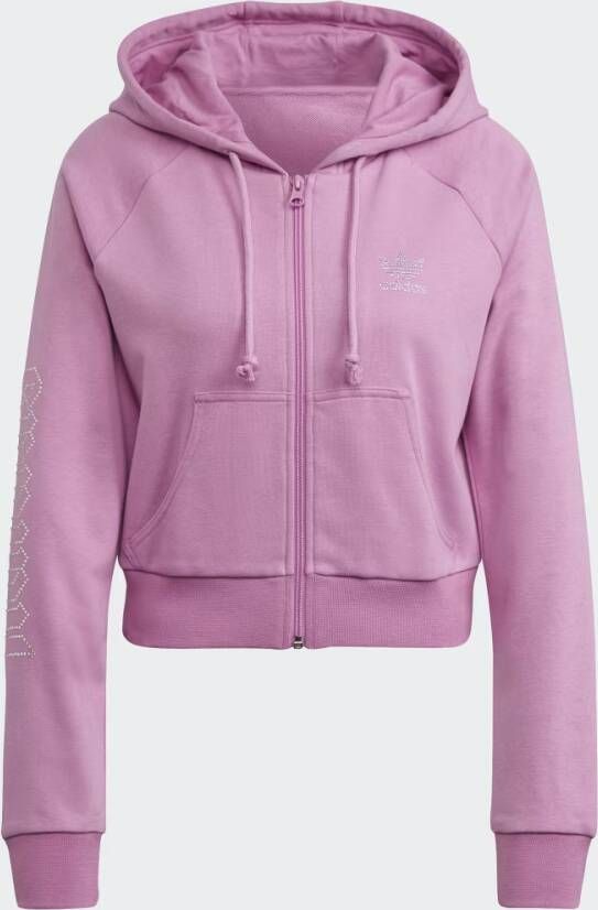 Adidas Originals Capuchonsweatvest CROPPED TRACK TOP