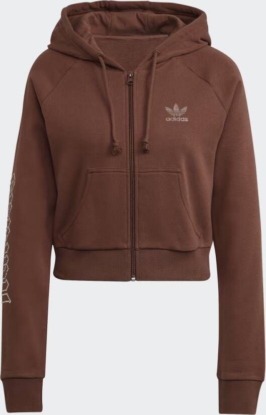 Adidas Originals Capuchonsweatvest CROPPED TRACK TOP