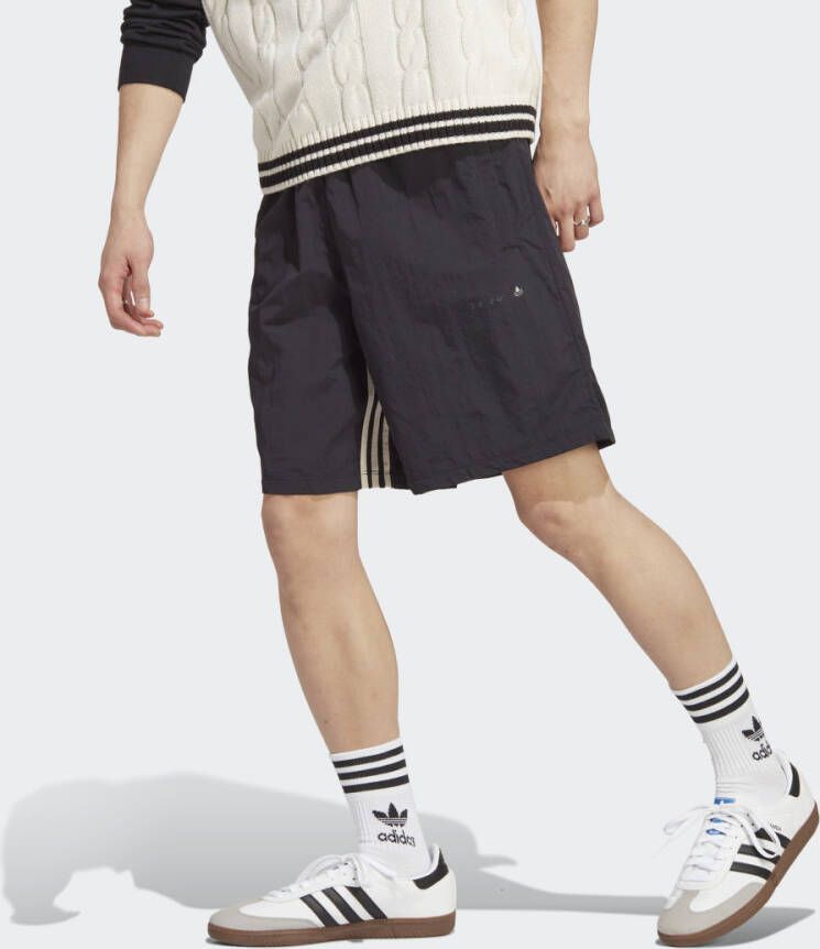 Adidas Originals Shorts met logo Zwart Heren