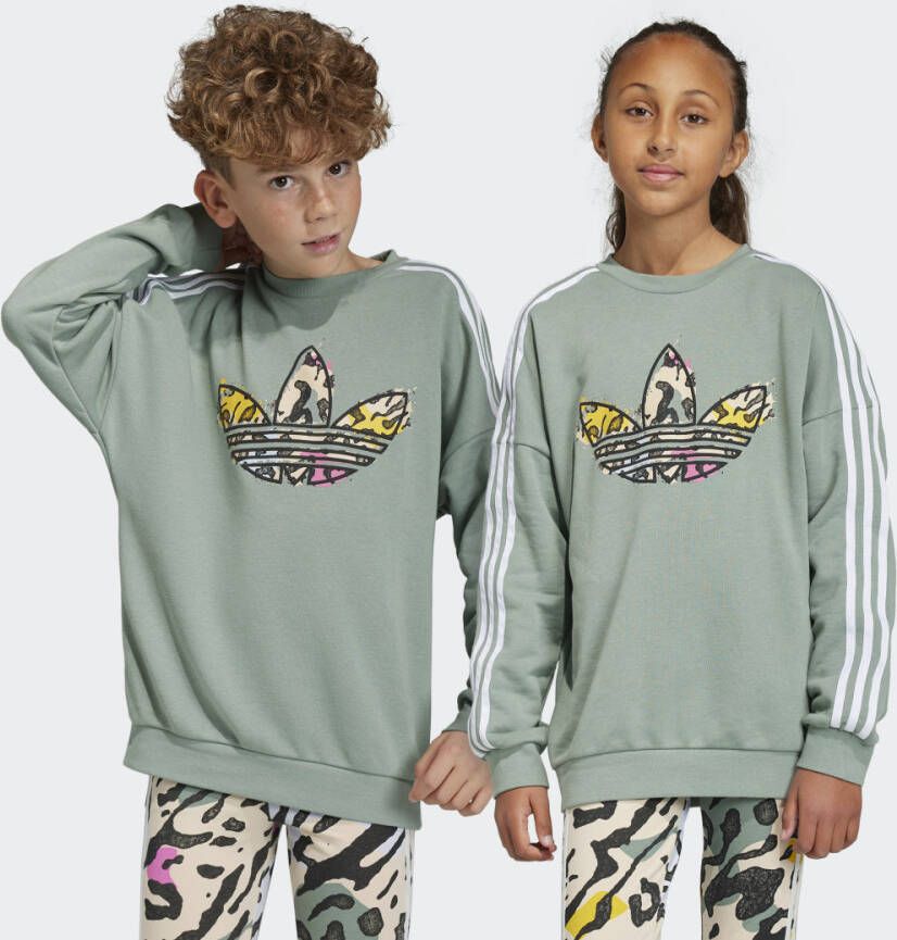 Adidas Originals Animal Print Sweatshirt