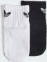 Adidas Originals anti slip sokken set van 2 wit zwart Katoen 28-30 - Thumbnail 1