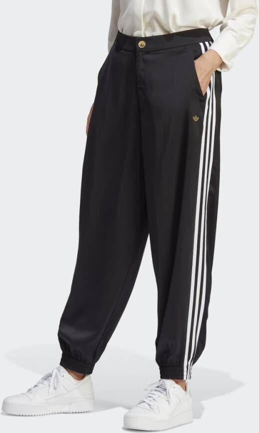 Adidas Originals Straight Trousers Zwart Dames