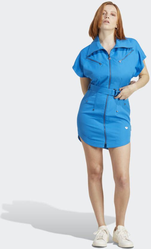 Adidas Originals Blue Version collectie jurk Blauw Dames