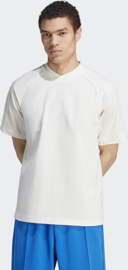 Adidas Originals T-shirt Blue Version collectie White Heren