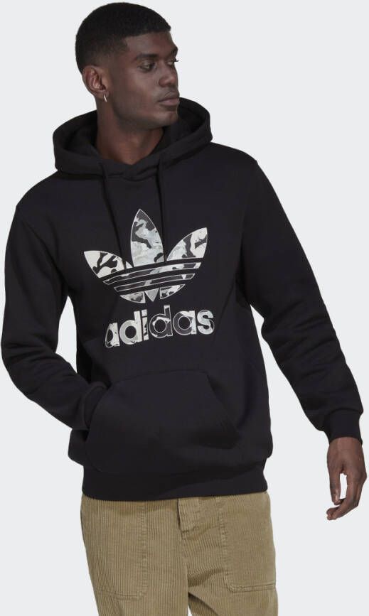 Adidas Originals Gewatteerde hoodie Serie Infill Black Heren