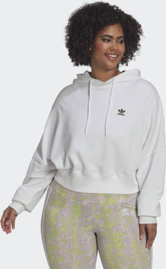 Adidas Originals Cropped Hoodie (Grote Maat)