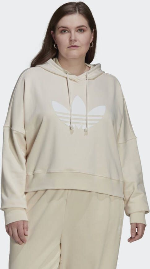 Adidas Originals Cropped Hoodie (Grote Maat)