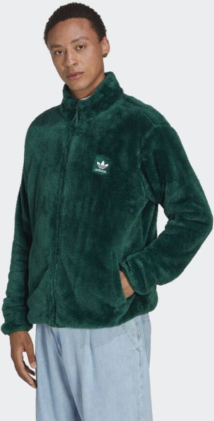 Adidas Originals Essentials+ Fluffy Fleece Trainingsjack