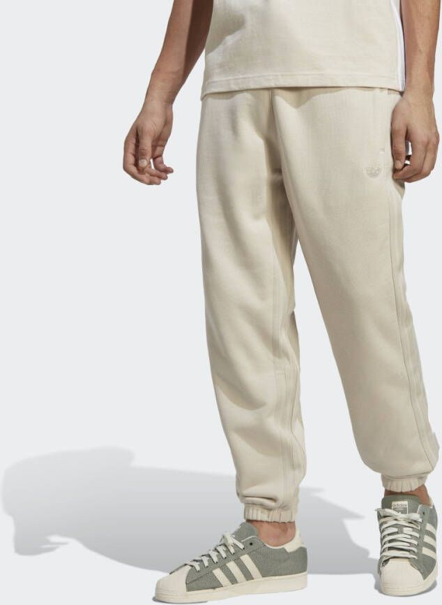 Adidas Originals Comfortabele en stijlvolle beige broek Beige Heren