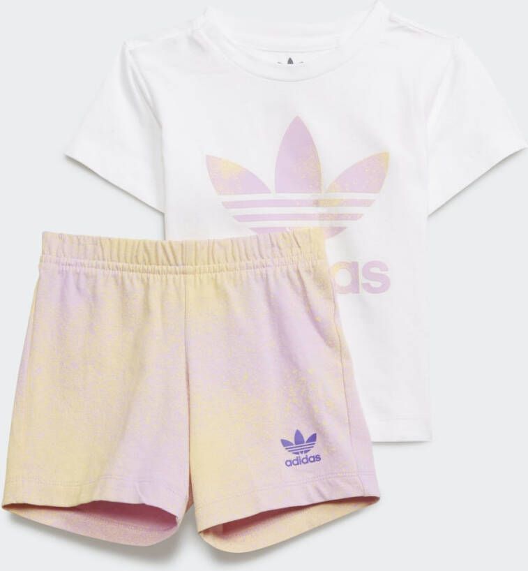 Adidas Originals Graphic Logo Short en T-shirt Set