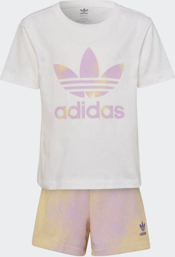 Adidas Originals Graphic Logo Short en T-shirt Set