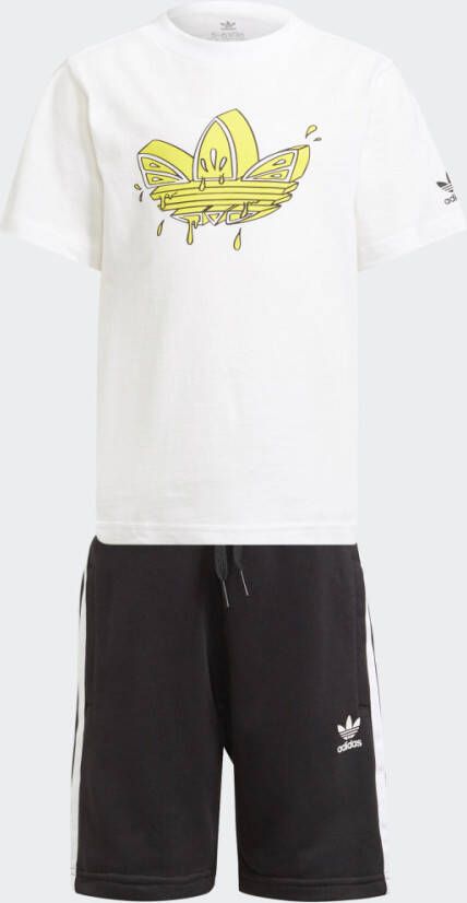 Adidas Originals Graphic Trefoil Short T-shirt Set