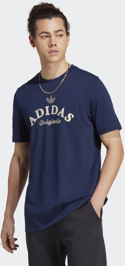 Adidas Originals Hack The Elite T-shirt T-shirts Kleding indigo maat: S beschikbare maaten:S