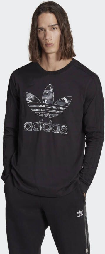 Adidas Originals Shirt met lange mouwen GRAPHICS CAMO STRIPE LONGSLEEVE
