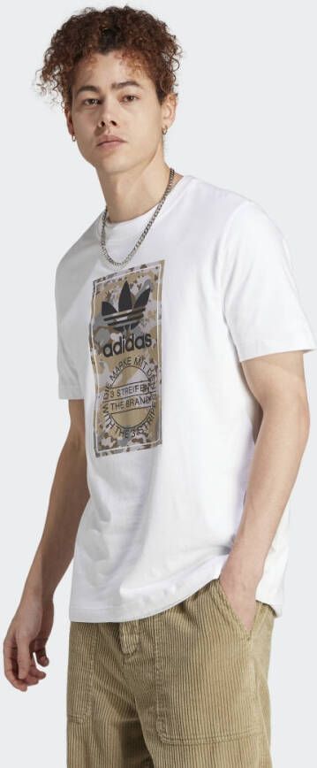 Adidas Originals Graphics Camo Tongue Label T-shirt