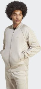 Adidas Originals Beige Zip-Up Sweatshirt voor Heren Beige Heren