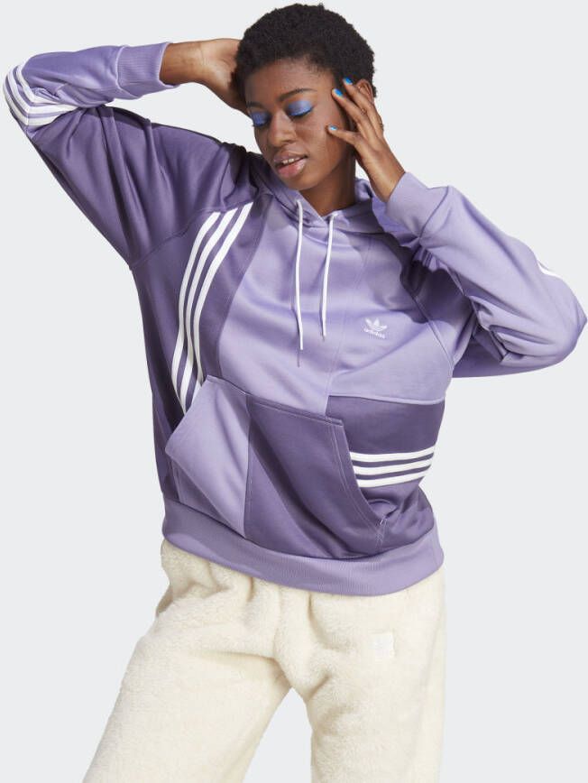 Adidas Originals Hoodie met logo Purple Dames