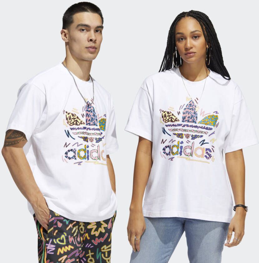 Adidas Originals T shirt LOVE UNITES TREFOIL – GENDERNEUTRAL