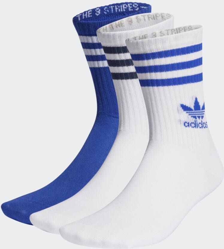 Adidas Originals Sokken met labelprint in een set van 3 paar