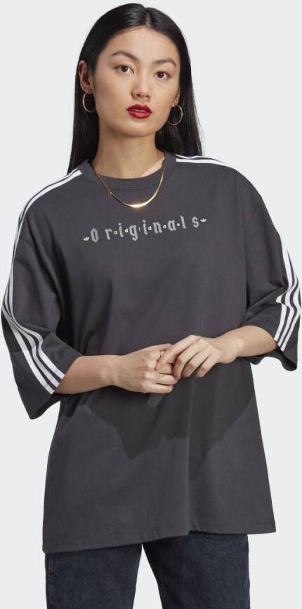 Adidas Originals Gothcore T-shirt T-shirts Kleding carbon maat: XS beschikbare maaten:XS