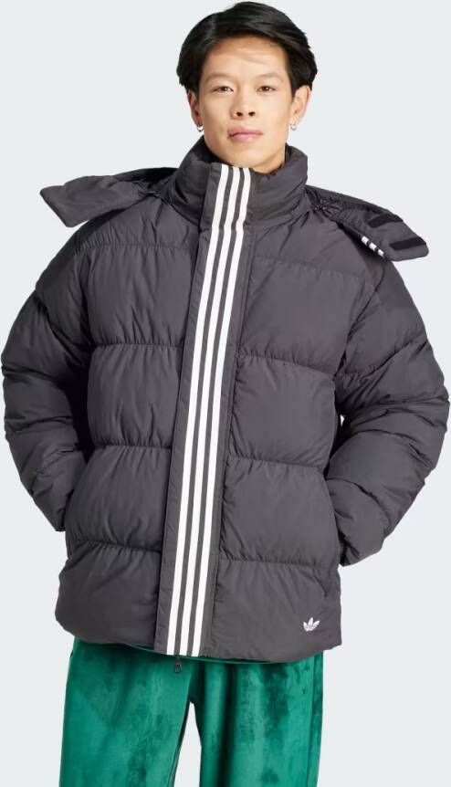 Adidas Originals RIFTA Regen Puffer Donsjack met Capuchon