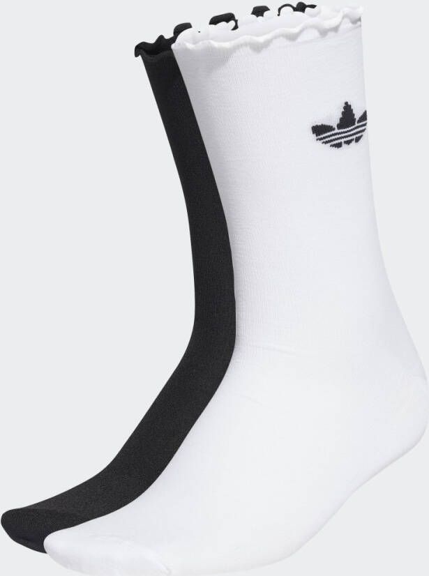 Adidas Originals Sokken met labeldetail in een set van 2 paar