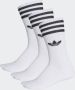 Adidas Originals Adicolor High Crew Sokken (3 Pack) Kort Kleding w white maat: 35-38 beschikbare maaten:39-42 43-46 35-38 - Thumbnail 3