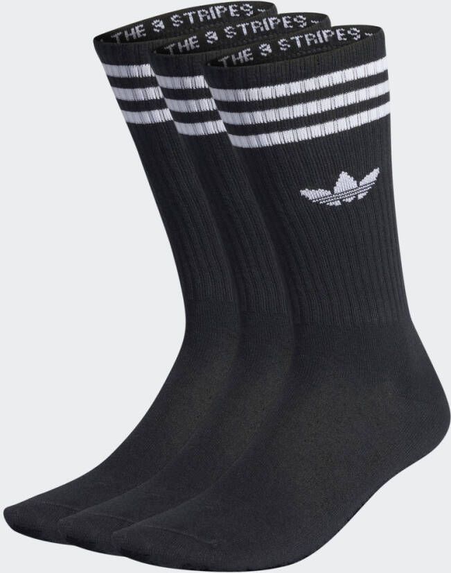 Adidas Originals Adicolor High Crew Sokken (3 Pack) Kort Kleding black maat: 35-38 beschikbare maaten:39-42 43-46 35-38