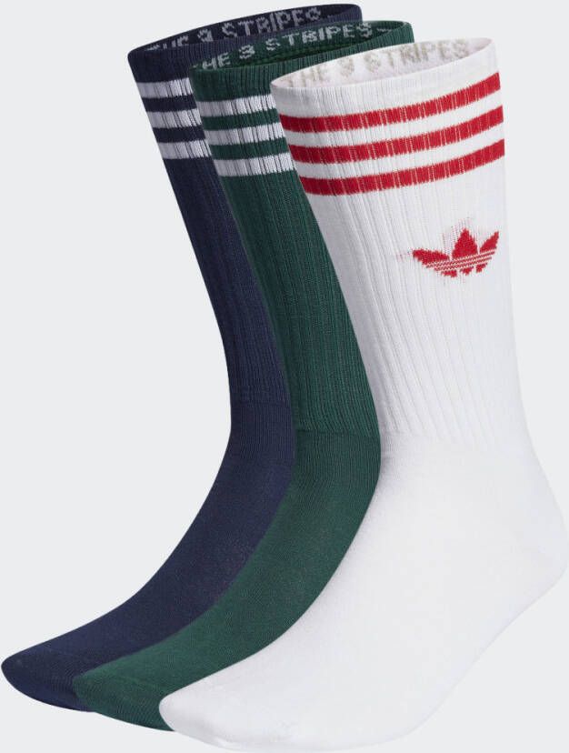 Adidas Originals Sokken met labeldetail in een set van 3 paar