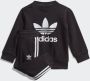 Adidas Originals Adicolor joggingpak zwart wit Katoen Ronde hals 104 - Thumbnail 1
