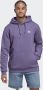 Adidas Paarse Essentials Hoodie met Kangaroo-zak Purple Heren - Thumbnail 1
