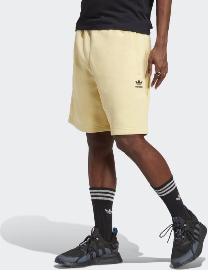 Adidas Originals Essentials Fleece Shorts Sportshorts Kleding gelb maat: XL beschikbare maaten:XL