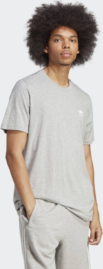 Adidas Originals Comfortabel en stijlvol T-shirt Grijs Heren