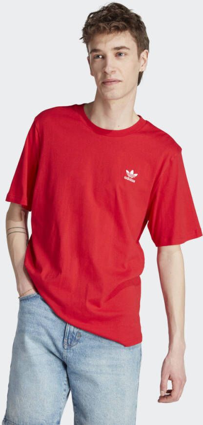 Adidas Originals Essentials T-shirt T-shirts Kleding better scarlet white maat: M beschikbare maaten:M L XL