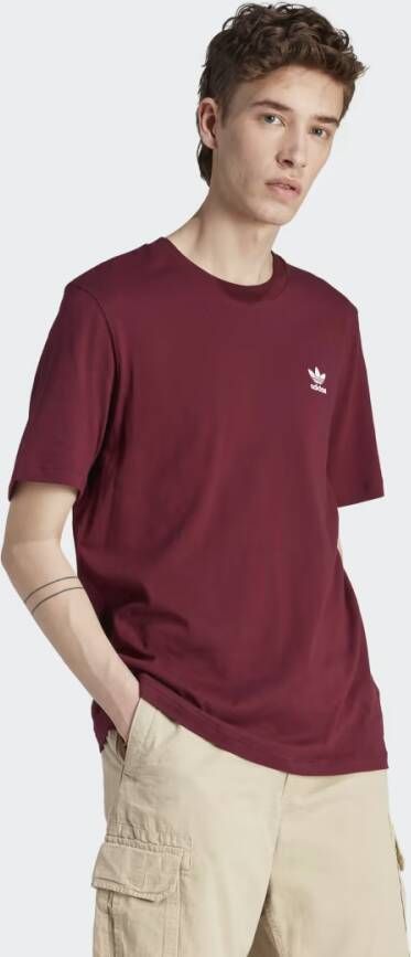 Adidas Originals Essentials T-shirt T-shirts Kleding maroon white maat: XL beschikbare maaten:S M L XL