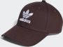 Adidas Originals Baseball Cap met Oversized Logo Brown Unisex - Thumbnail 1