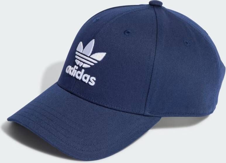 Adidas Originals pet donkerblauw wit Katoen Logo