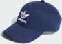 Adidas Originals pet donkerblauw wit Katoen Logo - Thumbnail 1