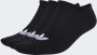 Adidas Originals Adicolor Trefoil No Show Sokken Kort Kleding black maat: 35-38 beschikbare maaten:35-38 39-42 43-46 - Thumbnail 2