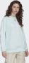 Adidas Lichtgewicht Crewneck Sweatshirt Bijna Blauw Blue Dames - Thumbnail 2