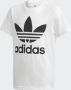Adidas Originals Adicolor Trefoil T-shirt T-shirts Kleding white black maat: 176 beschikbare maaten:140 152 176 - Thumbnail 3