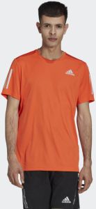 Adidas own the run hardloopshirt oranje heren