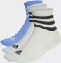 Adidas Sportswear 3-Stripes Cushioned Sportswear Mid-Cut Sokken 3 Paar - Thumbnail 2